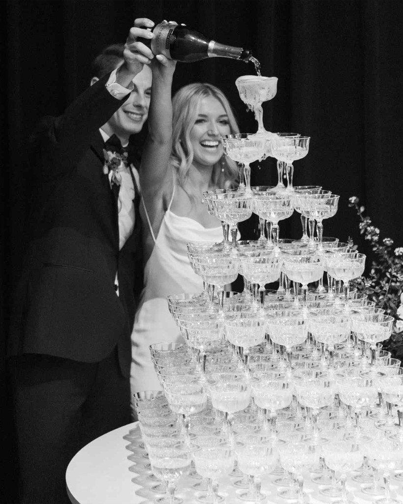 Elegant celebration welcome