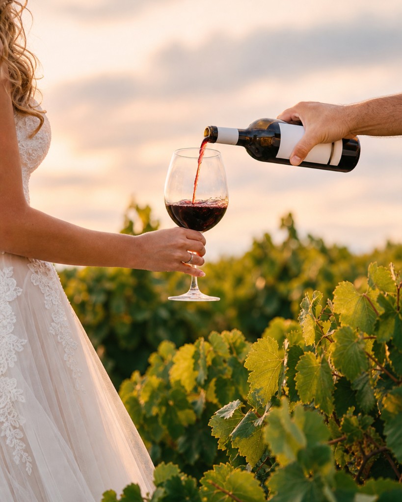 Wedding planning in Georgian vineyard